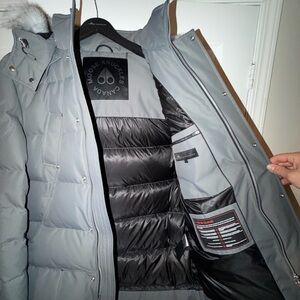 Moose Knuckles Men's Light Gray Jacket